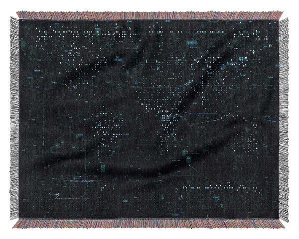 From The Data Source Woven Blanket