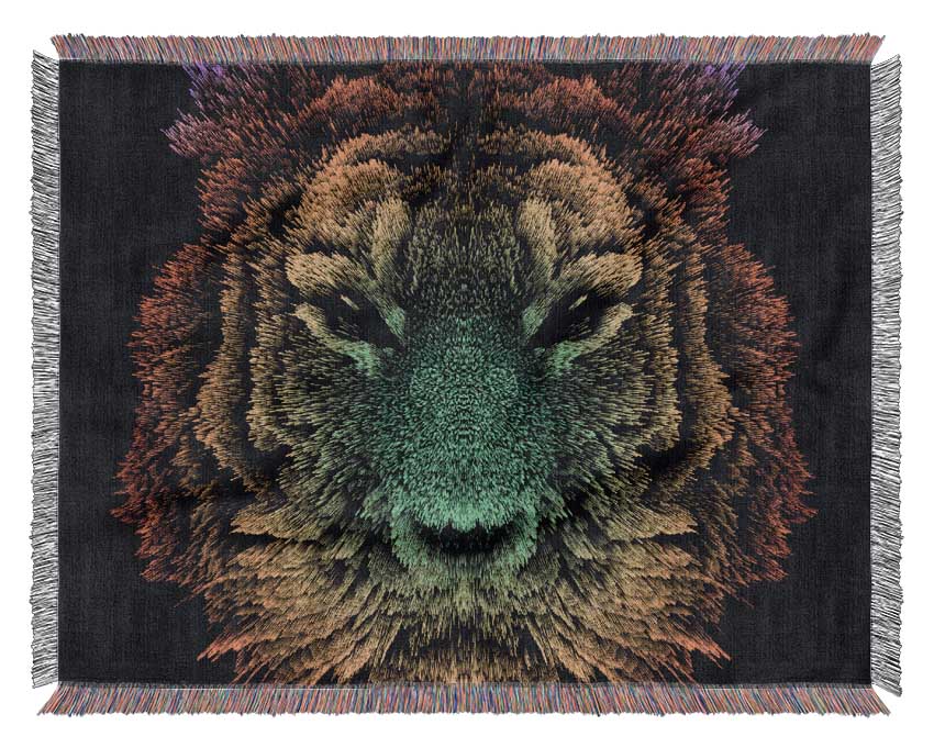 The Old English Tiger Woven Blanket