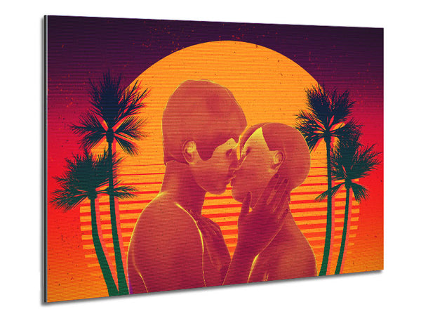 Das Sunset Kiss Paradise