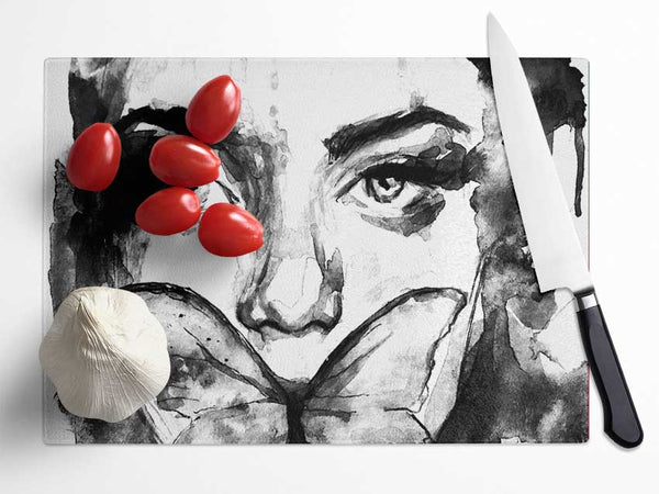 The Butterfly Mouth Glass Chopping Board