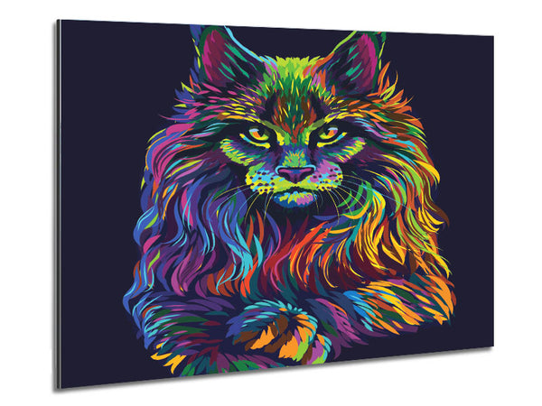 The Maine Cat Metal Print