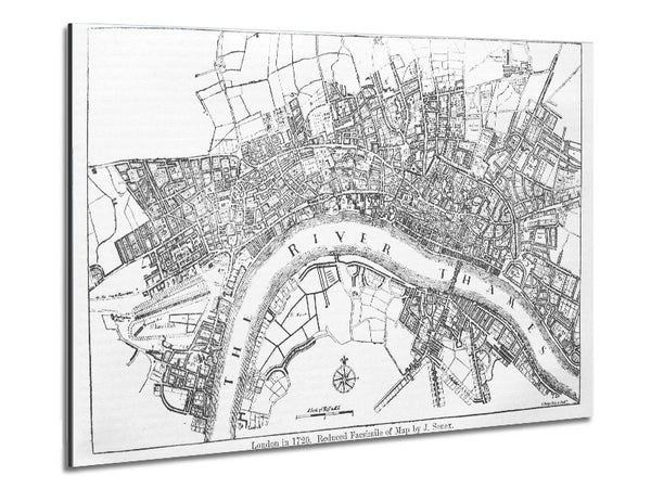 Map Of The River Thames