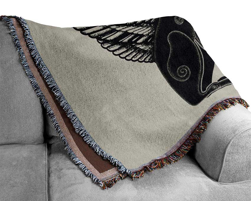 The Cat Gods Woven Blanket