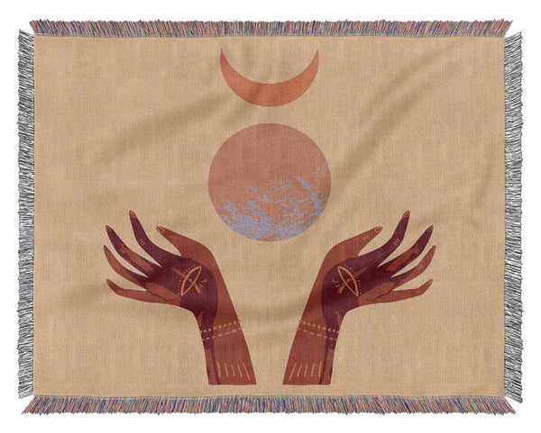 Planetary Allignment Woven Blanket