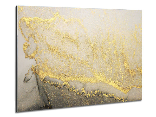 Der Stein Gold Glitter