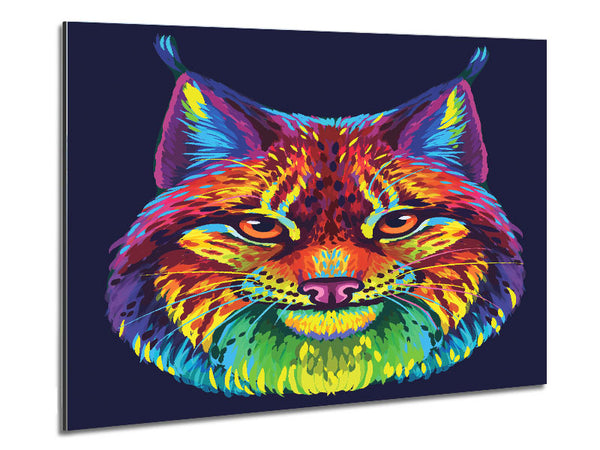 Vibrant Lynx Cat