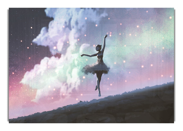 Ballerina im Weltraum