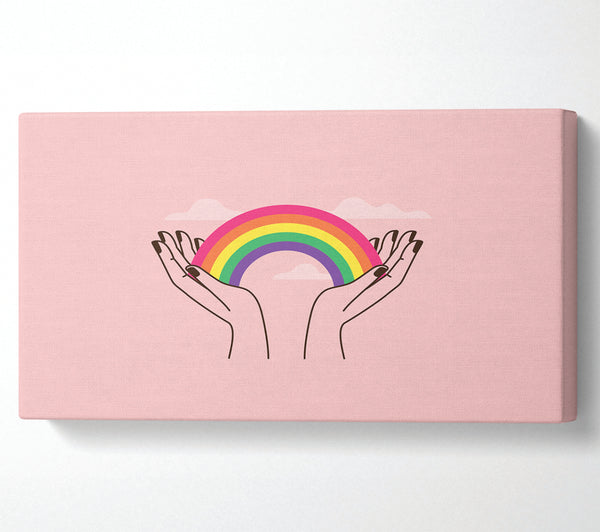 Regenbogen in meinen Händen