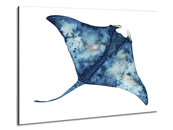 The Mantaray Metal Print