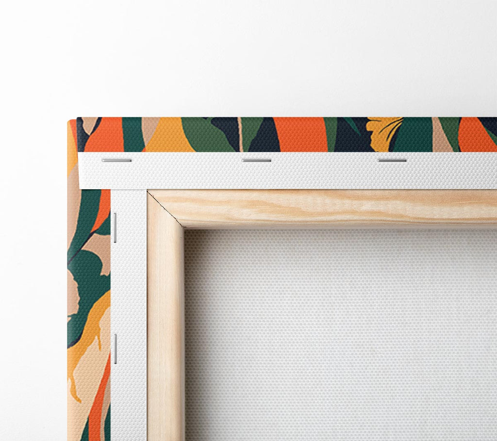 Picture of The Flow Of Striped Verge Canvas Print Wall Art