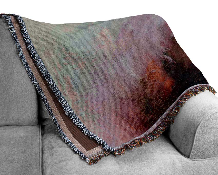 Into The Darkness Woven Blanket