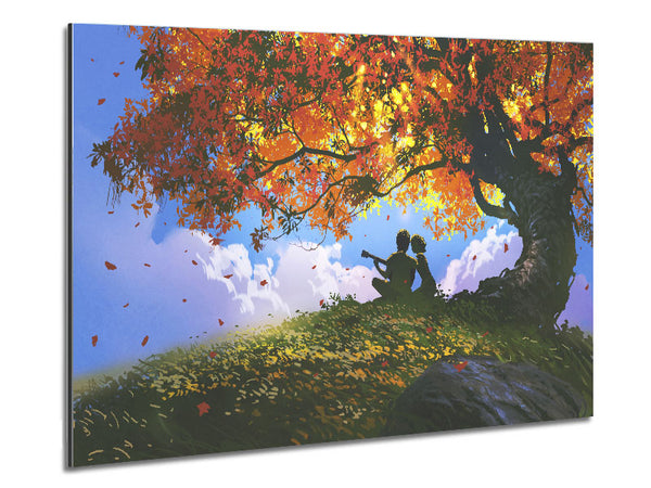 Lied des roten Herbstbaums
