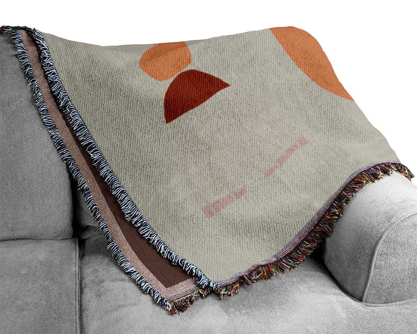The Modern Decor Shapes 2 Woven Blanket