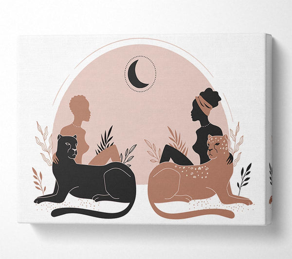 Picture of Mother Of Cats Canvas Print Wall Art