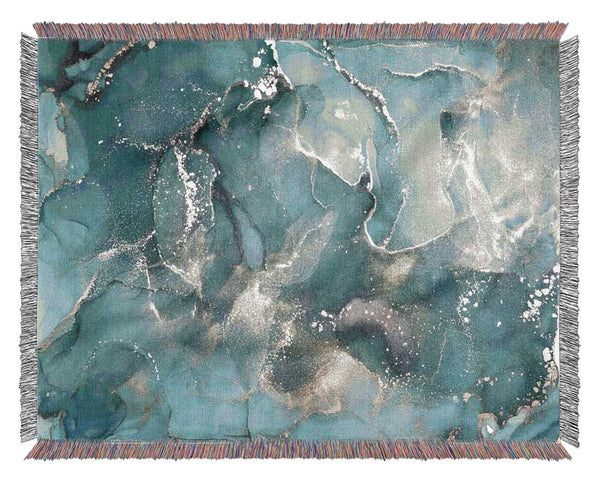 Insane Blue Depths Woven Blanket