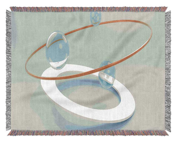 The Ringed Marble Woven Blanket