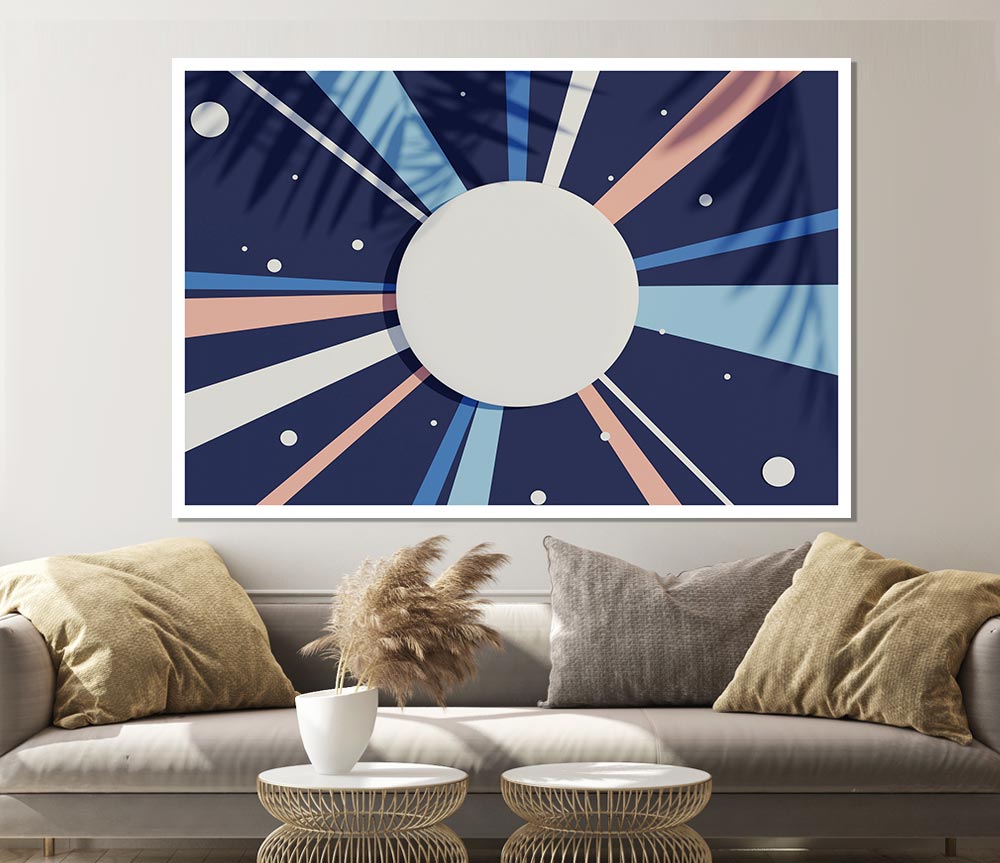 The Sun In Space Print Poster Wall Art