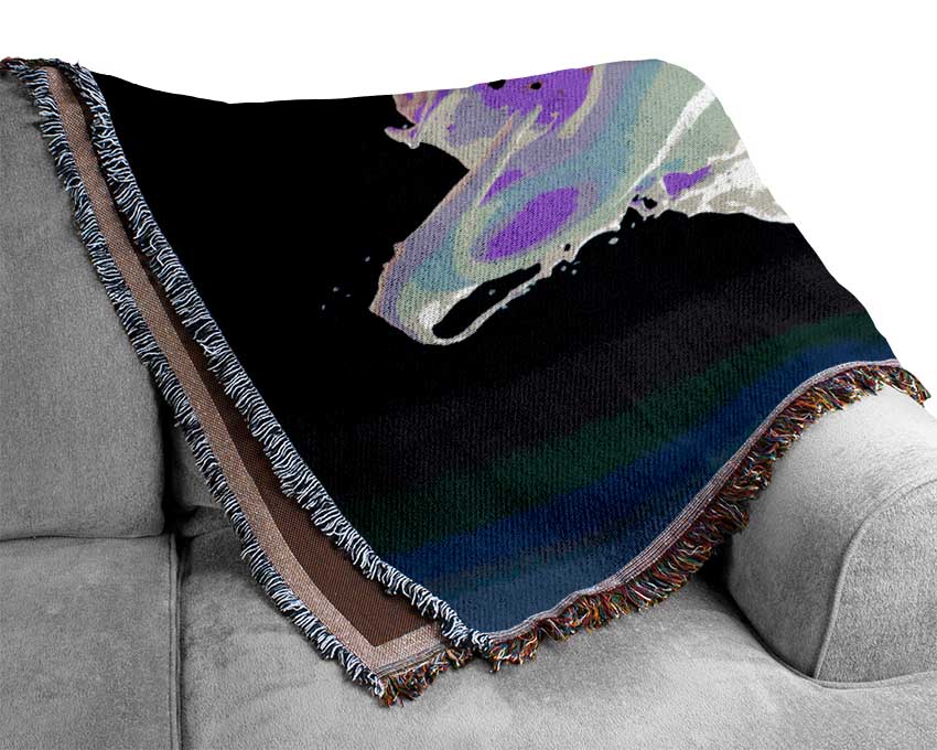 Milkshake Splash Woven Blanket