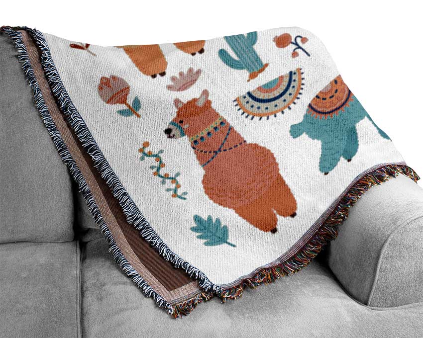 The Alpaca Collection Woven Blanket