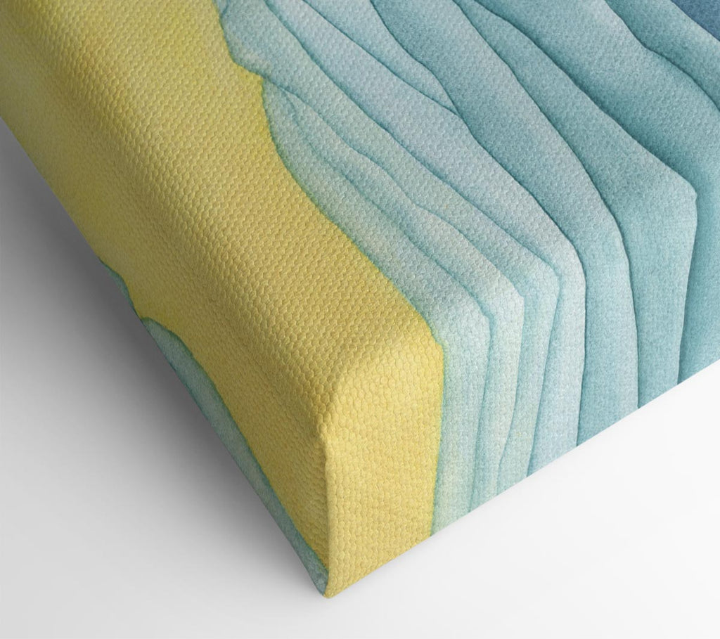 Picture of The Gentle Ripple Waves Canvas Print Wall Art