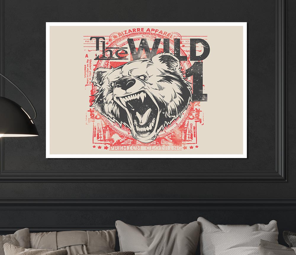 The Wild 1 Print Poster Wall Art