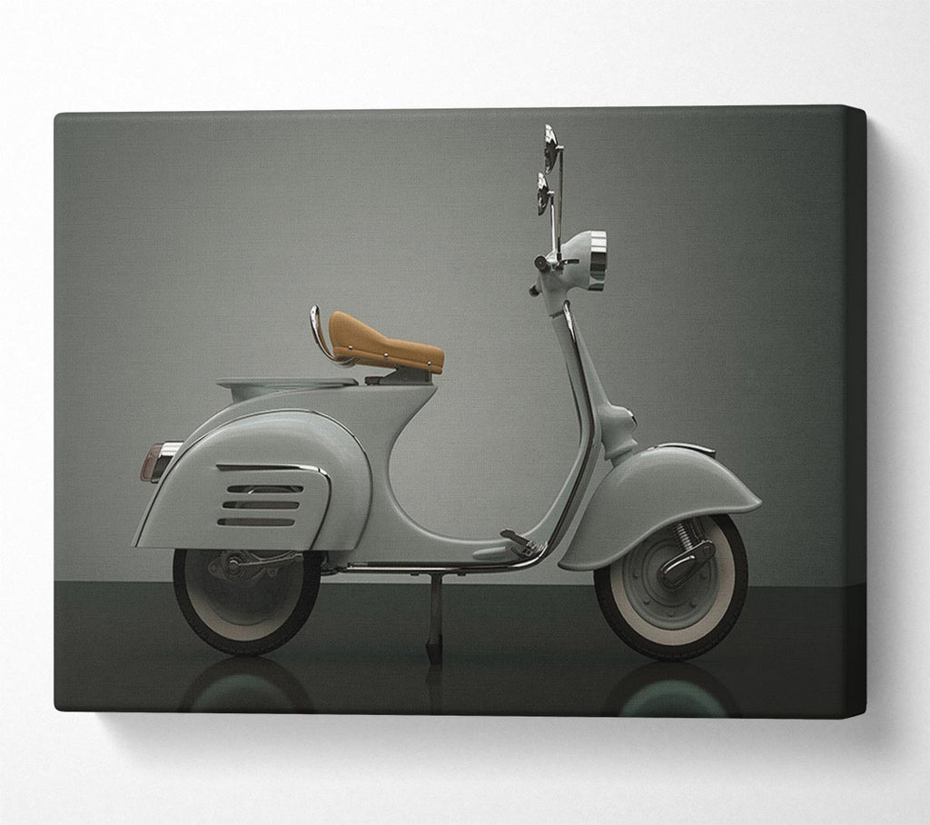 Picture of The Awesome Scooter Canvas Print Wall Art