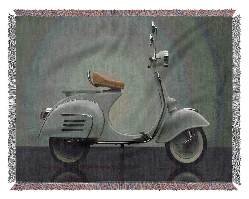The Awesome Scooter Woven Blanket