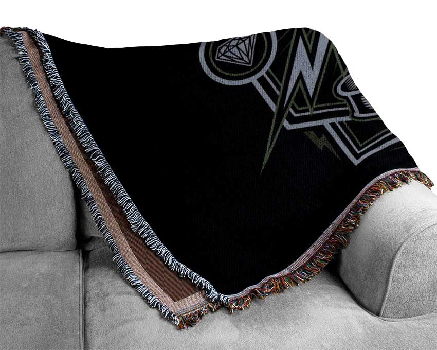 Respect Few Fear None Woven Blanket