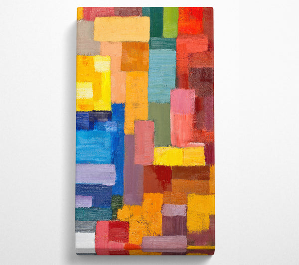 Patchwork Farben Mix