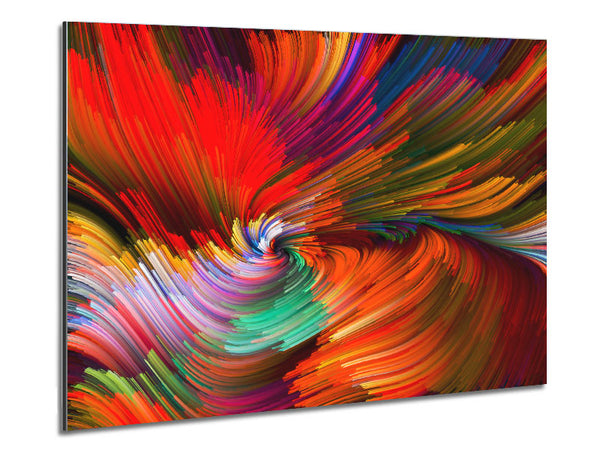 The Lines Are Close Metal Print