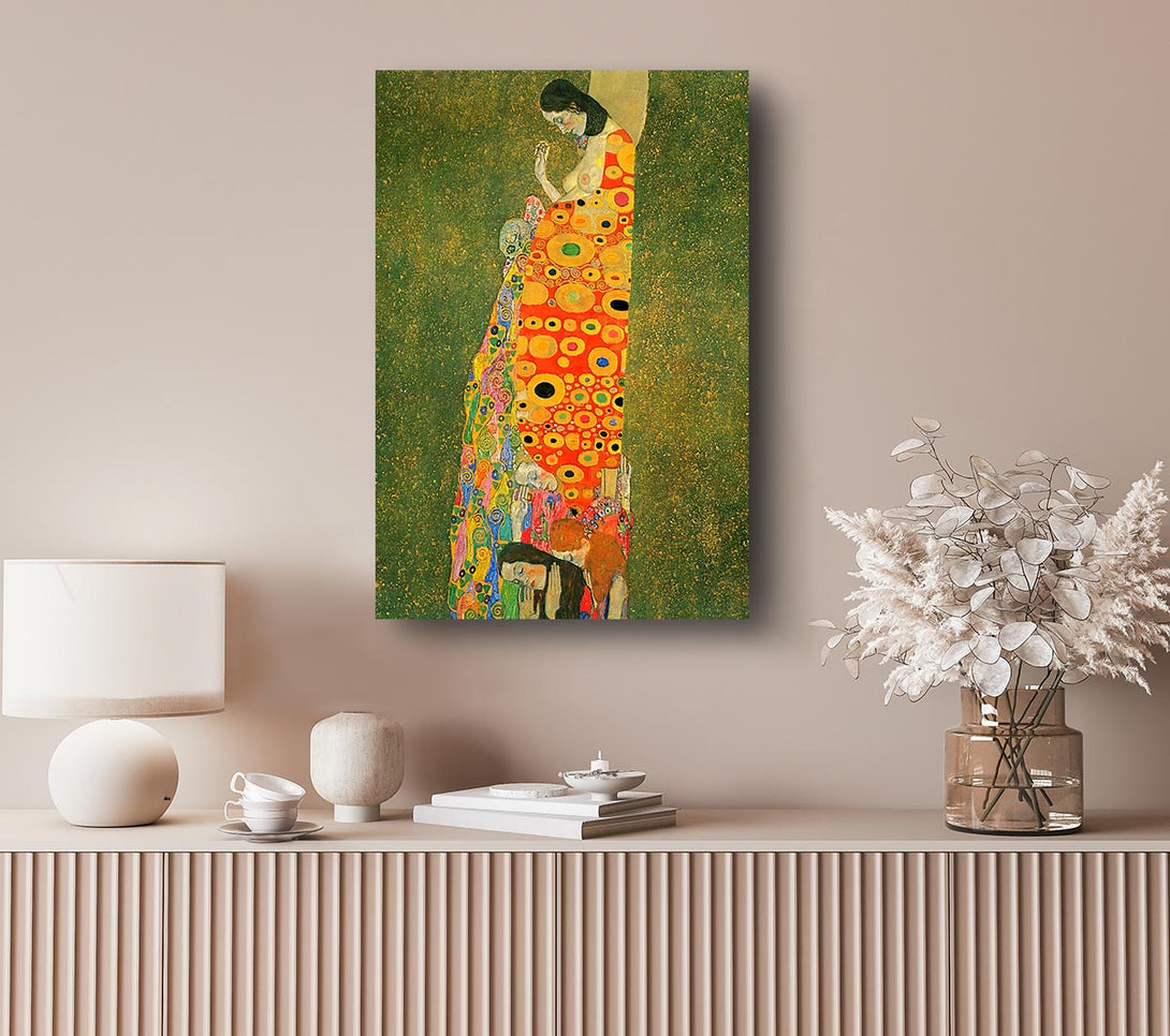 Picture of Klimt Abandoned Hope Canvas Print Wall Art