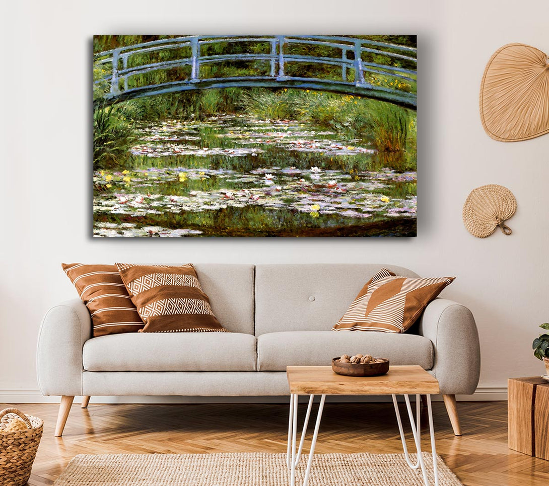 Picture of Monet Le Pont Japonais Canvas Print Wall Art