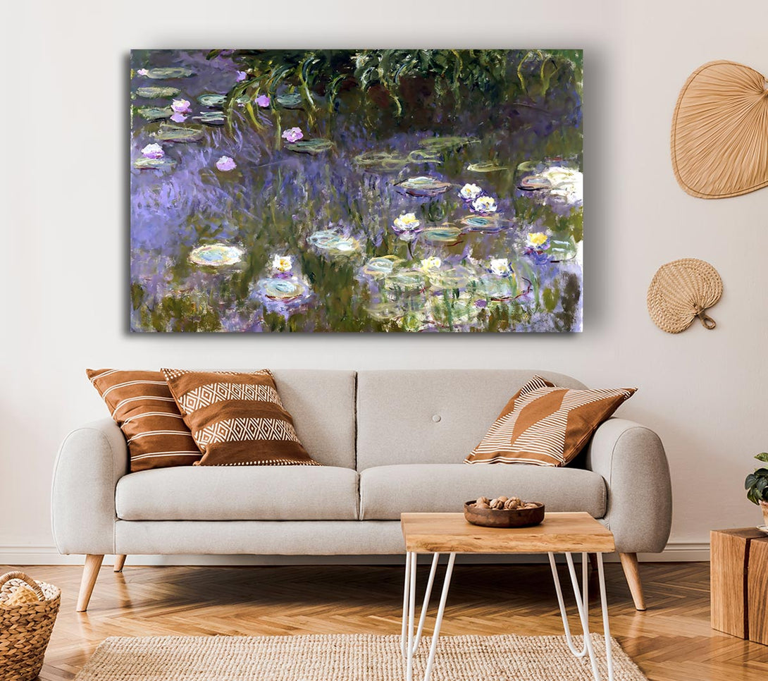 Picture of Monet Water Lilies Canvas Print Wall Art