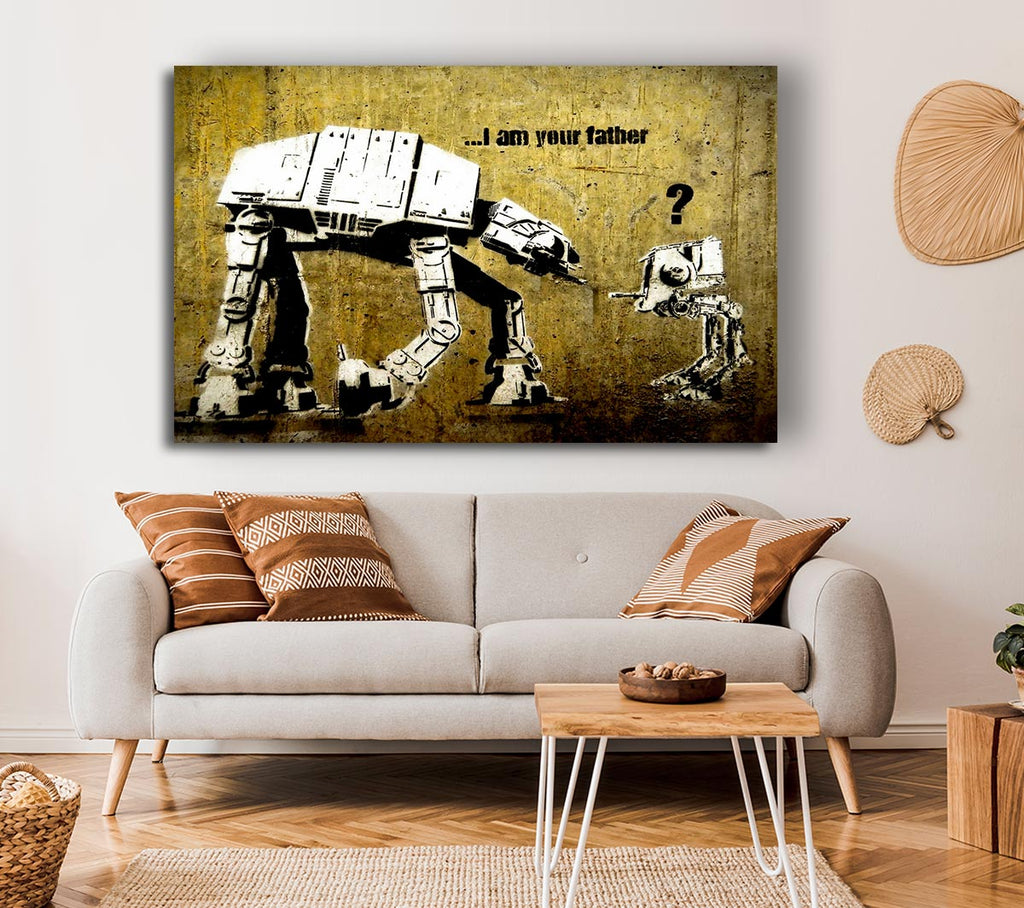 Picture of I Am Your Father Canvas Print Wall Art