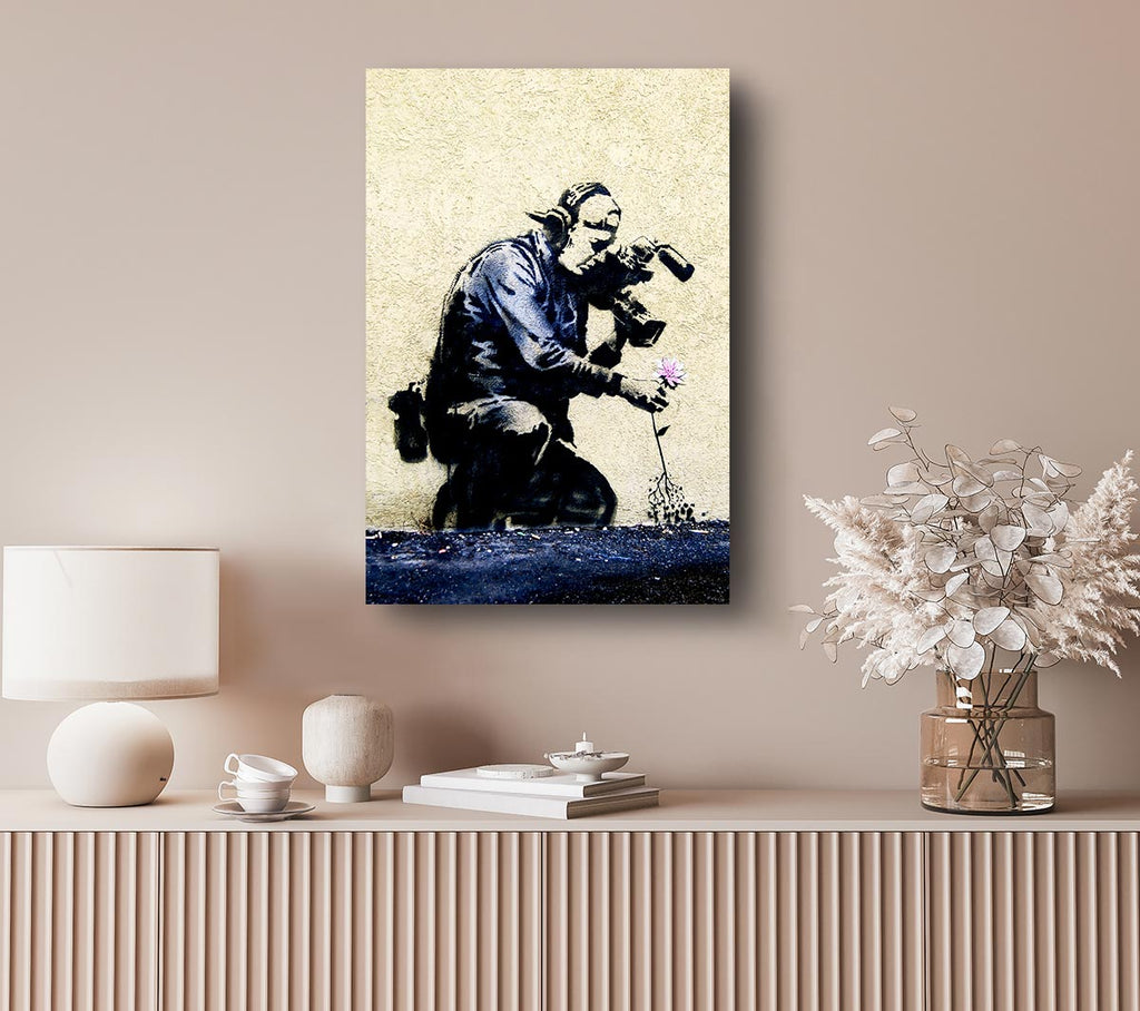 Picture of Pulling The Roots Of Life Canvas Print Wall Art