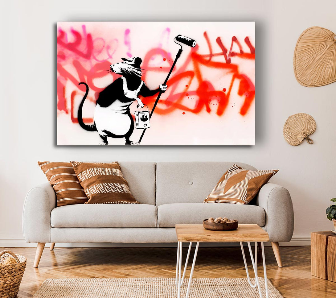 Picture of Rat Decorator Canvas Print Wall Art