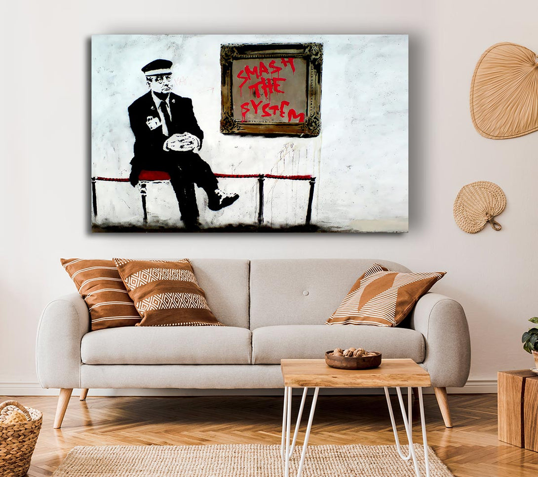 Picture of Protecting The Modern Art Canvas Print Wall Art
