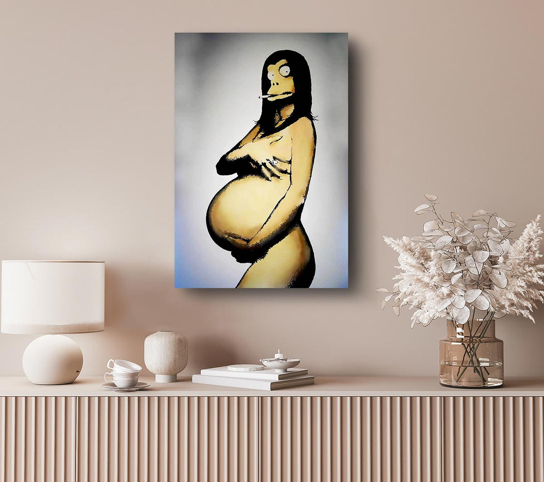 Picture of The New Age Mona Lisa Canvas Print Wall Art