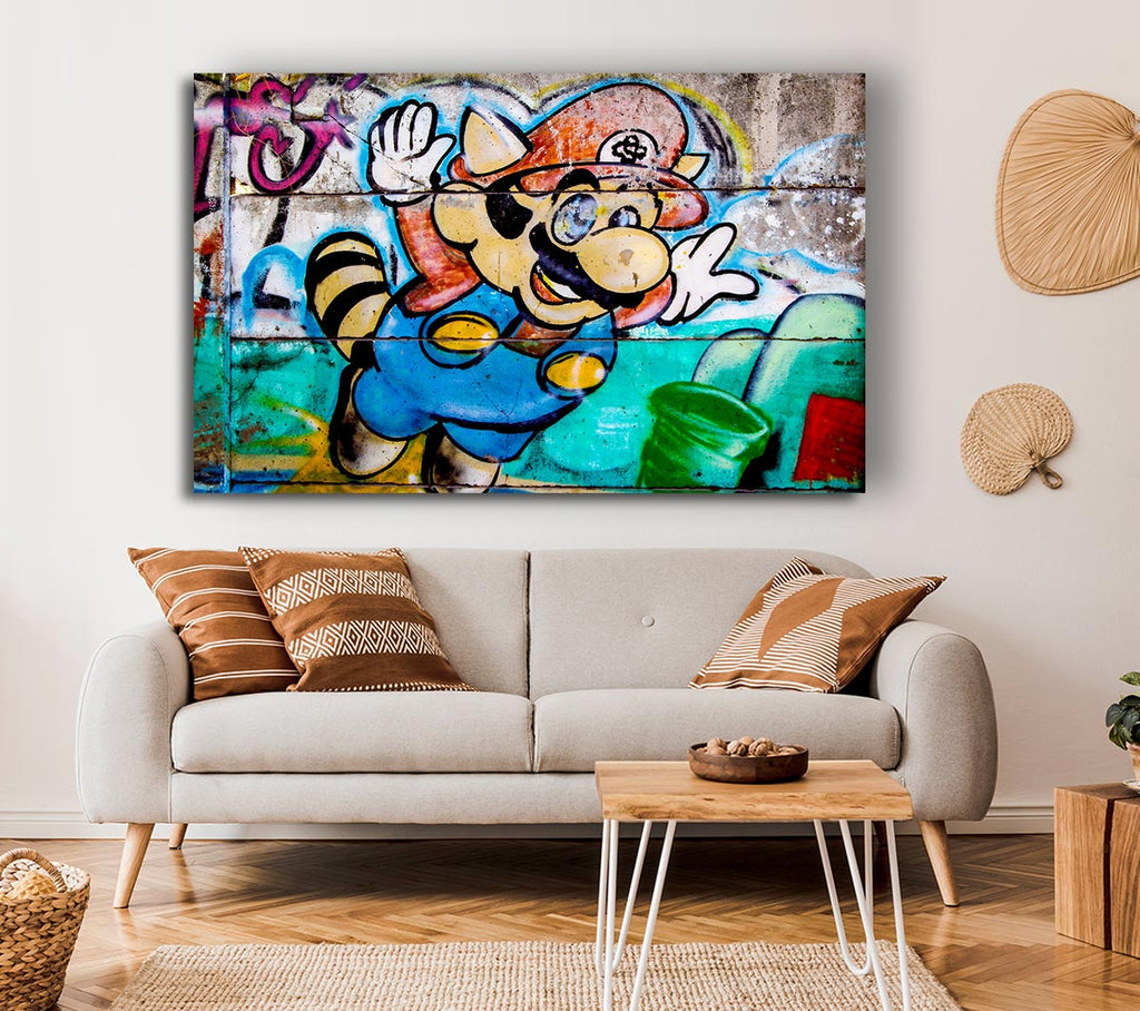 Picture of Mario Fly Canvas Print Wall Art