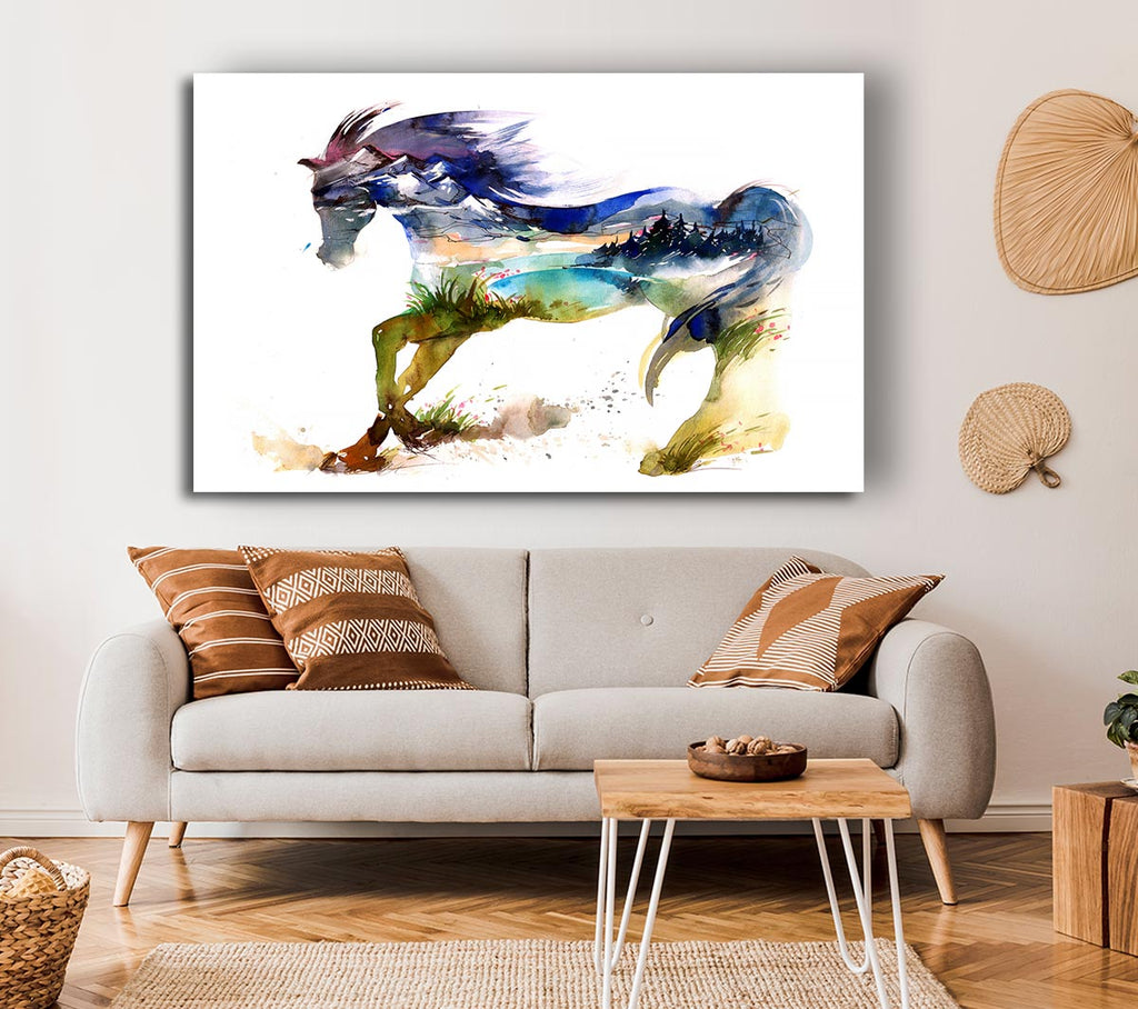 Picture of Horse Dreams Canvas Print Wall Art