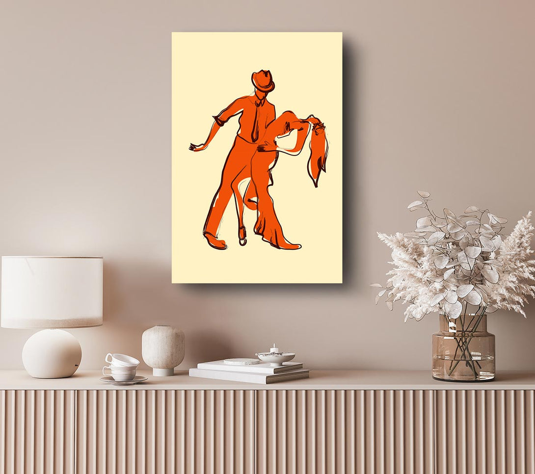  A Canvas Print of Salsa 1 Canvas Art
