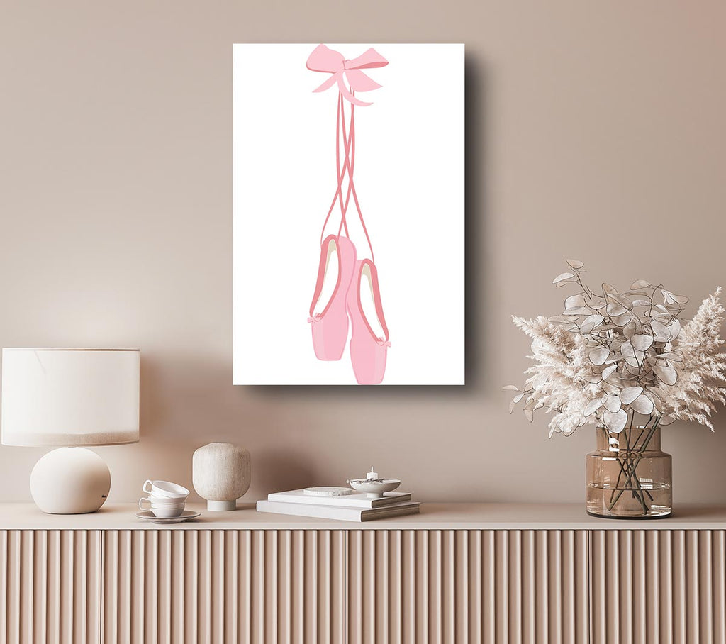 Picture of Ballerina Shoes 1 Canvas Print Wall Art