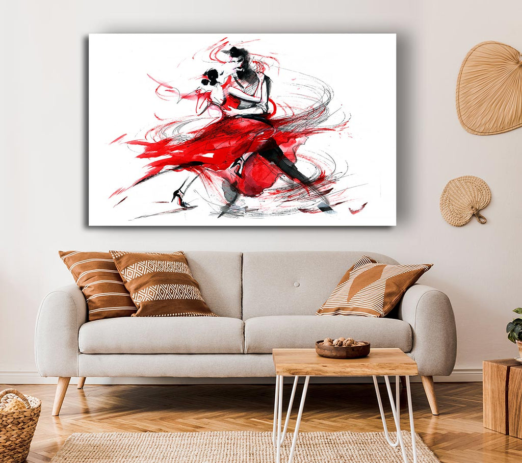 Picture of Flamenco 12 Canvas Print Wall Art
