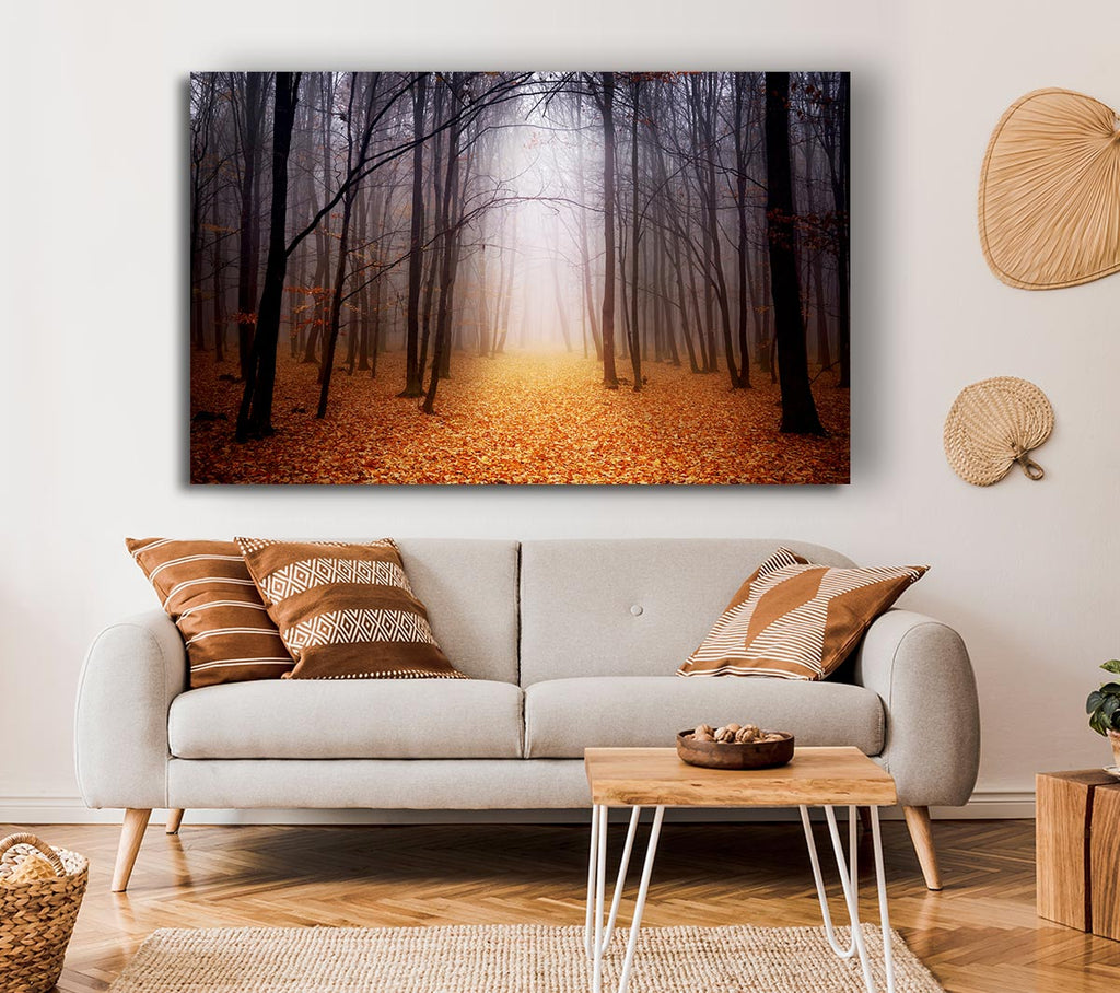 Picture of Autumn Mist Canvas Print Wall Art