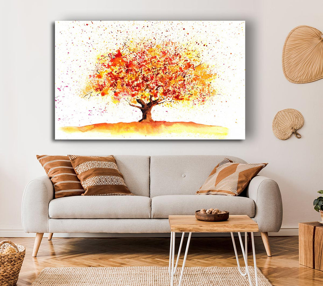 Picture of Stunning Autumn Tree Canvas Print Wall Art