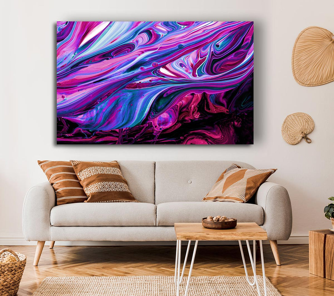 Picture of Liquid Melt Canvas Print Wall Art