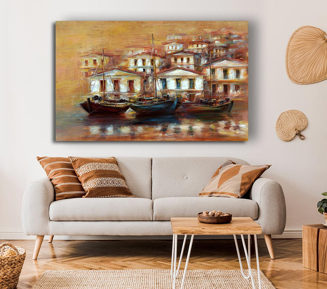 A Canvas Print of Venice Gondola 2 Canvas Wall Art