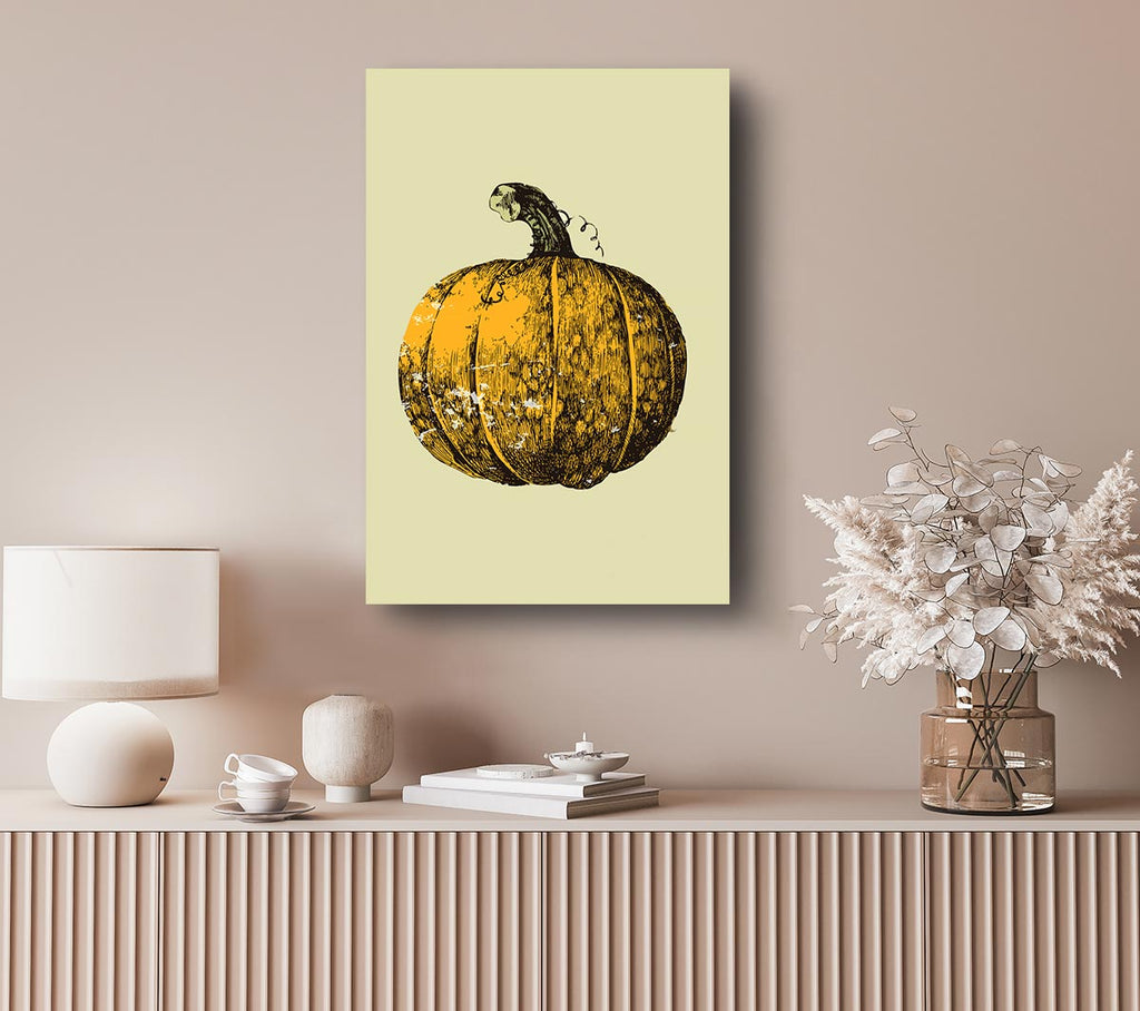 Picture of Pumkin Canvas Print Wall Art