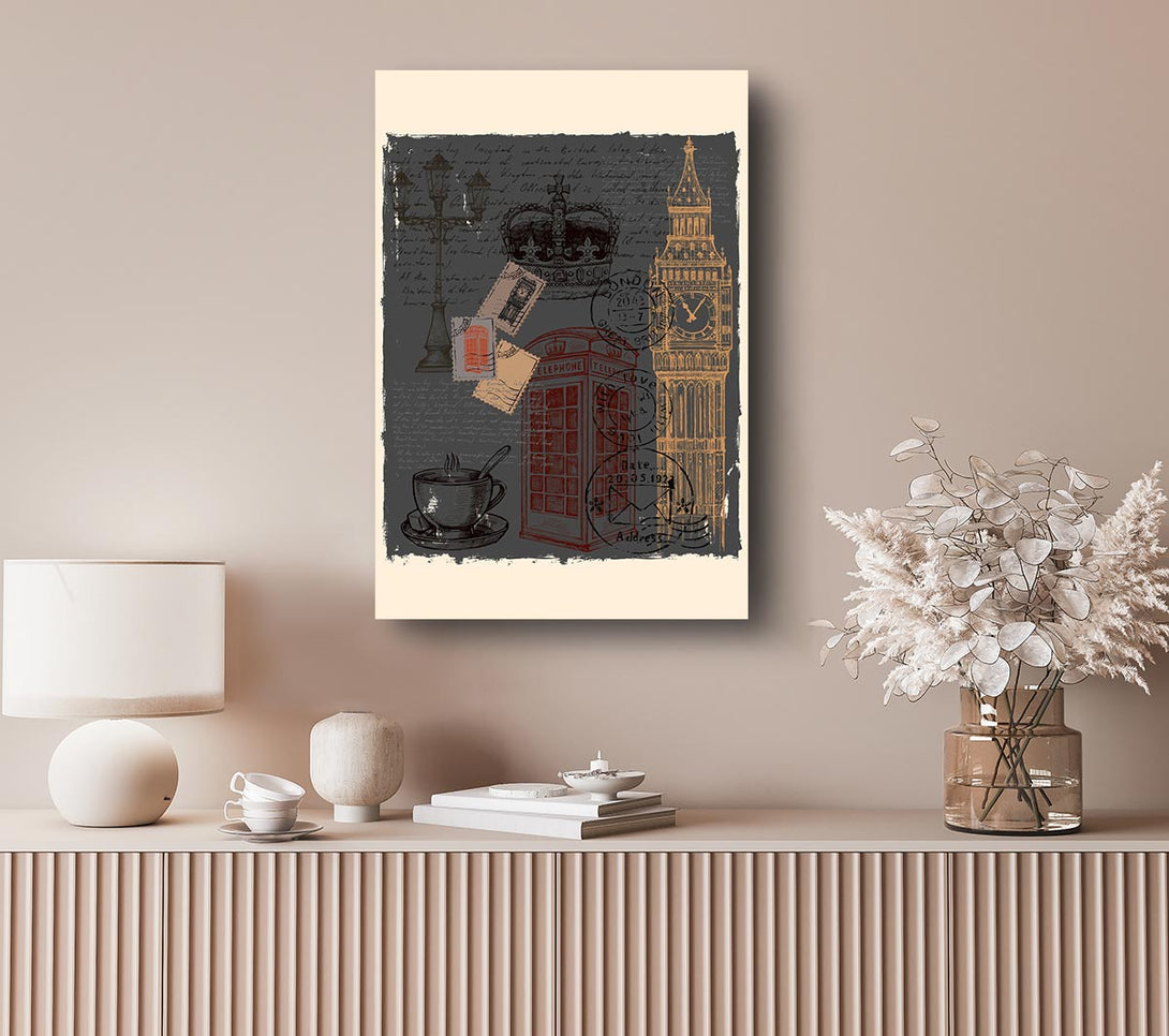 Picture of Add London To Your Canvas Print Wall Art