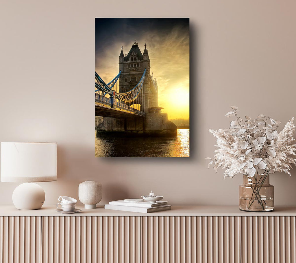Picture of Stunning Tower Bridge Sunset Canvas Print Wall Art